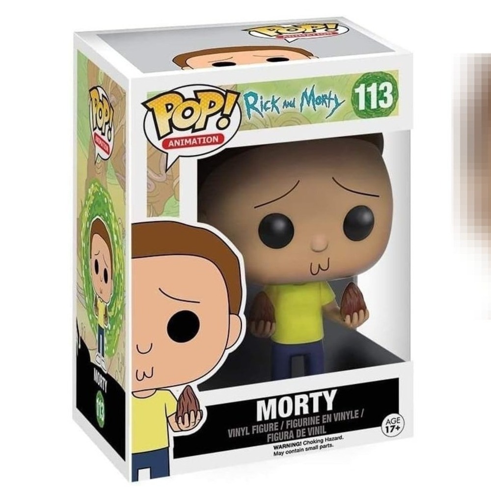 Funko POP Animation Rick and Morty Morty Vinyl Figure 113 Mega Seeds Adult Swim